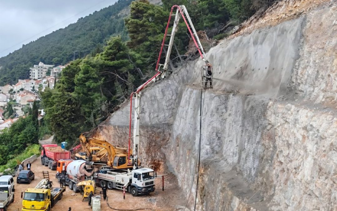 Mlazni beton – izvrsno rješenje kada je u pitanju zaštita pokosa